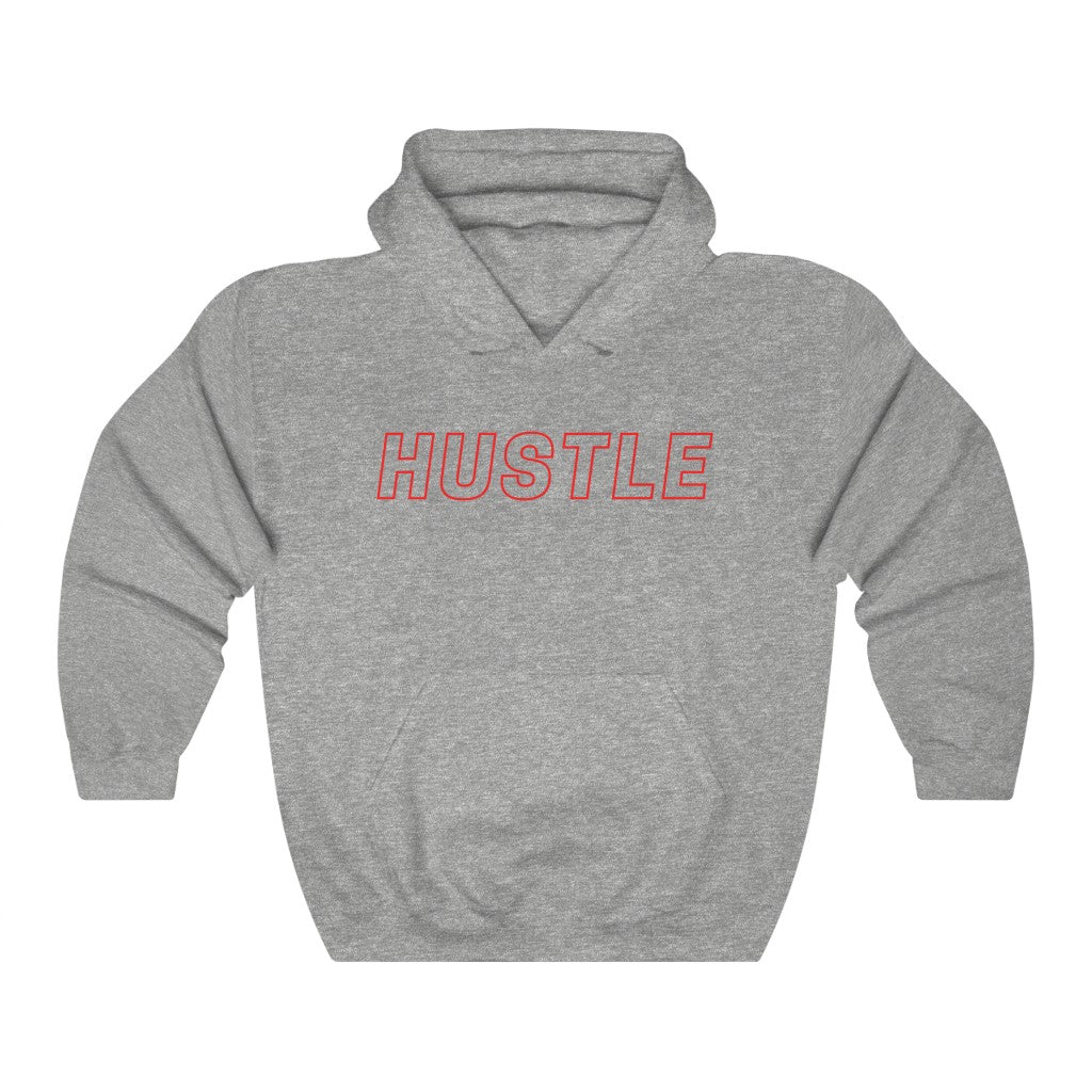 Hustle Red Heavy Blend™ Hooded Sweatshirt