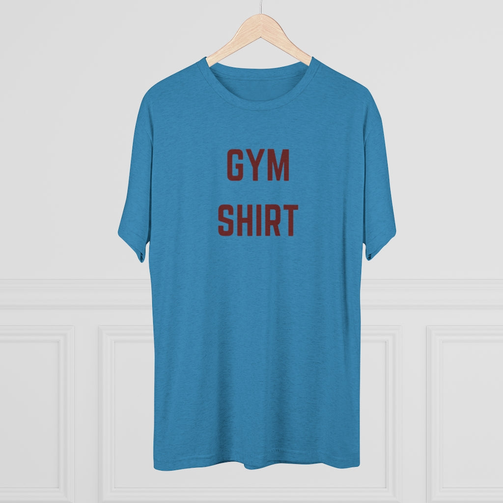 Gym Shirt - Men's Tri-Blend Crew Tee