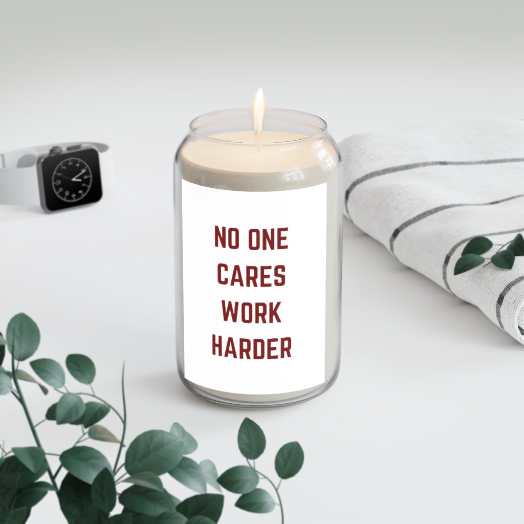 No One Cares Work Harder Aromatherapy Candle, 13.75oz