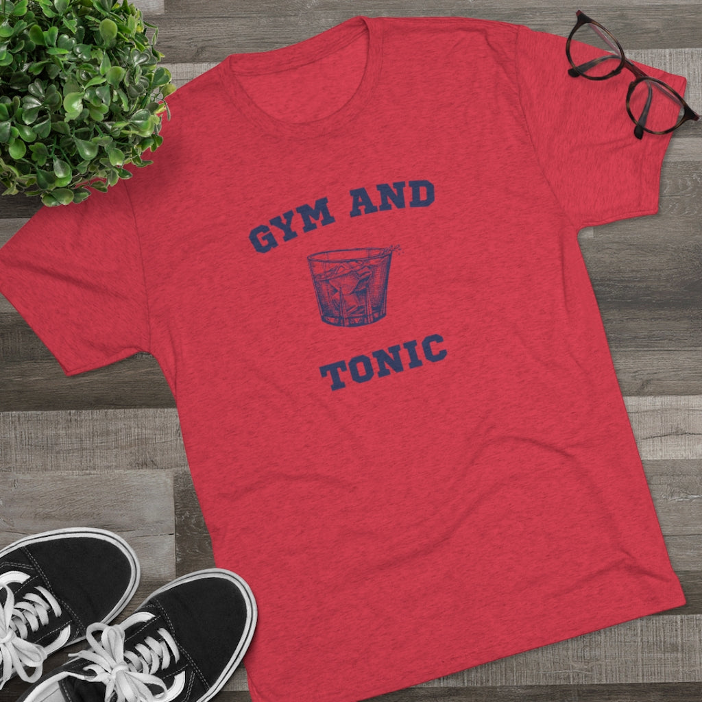 Gym and Tonic Tri-Blend Crew Tee