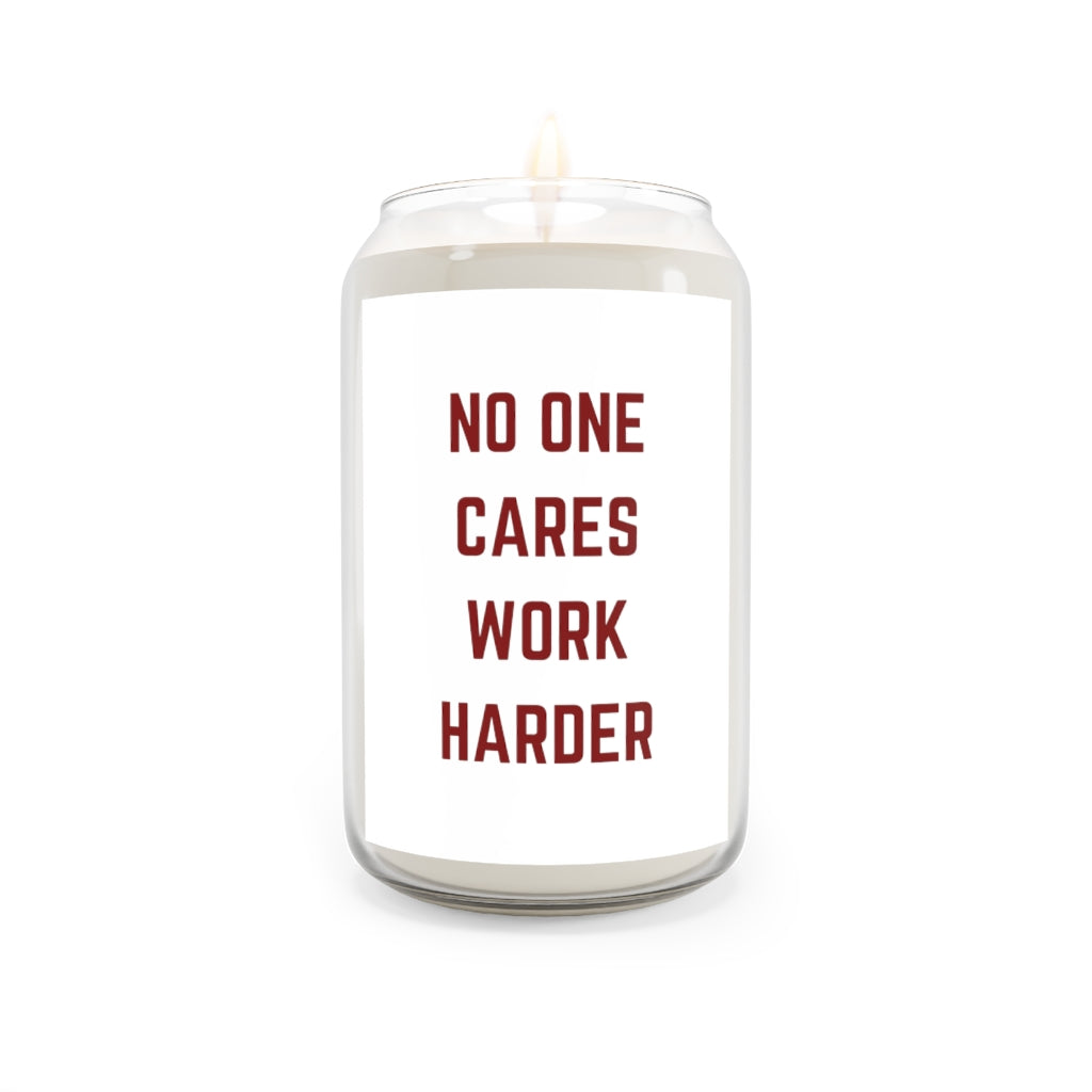 No One Cares Work Harder Aromatherapy Candle, 13.75oz