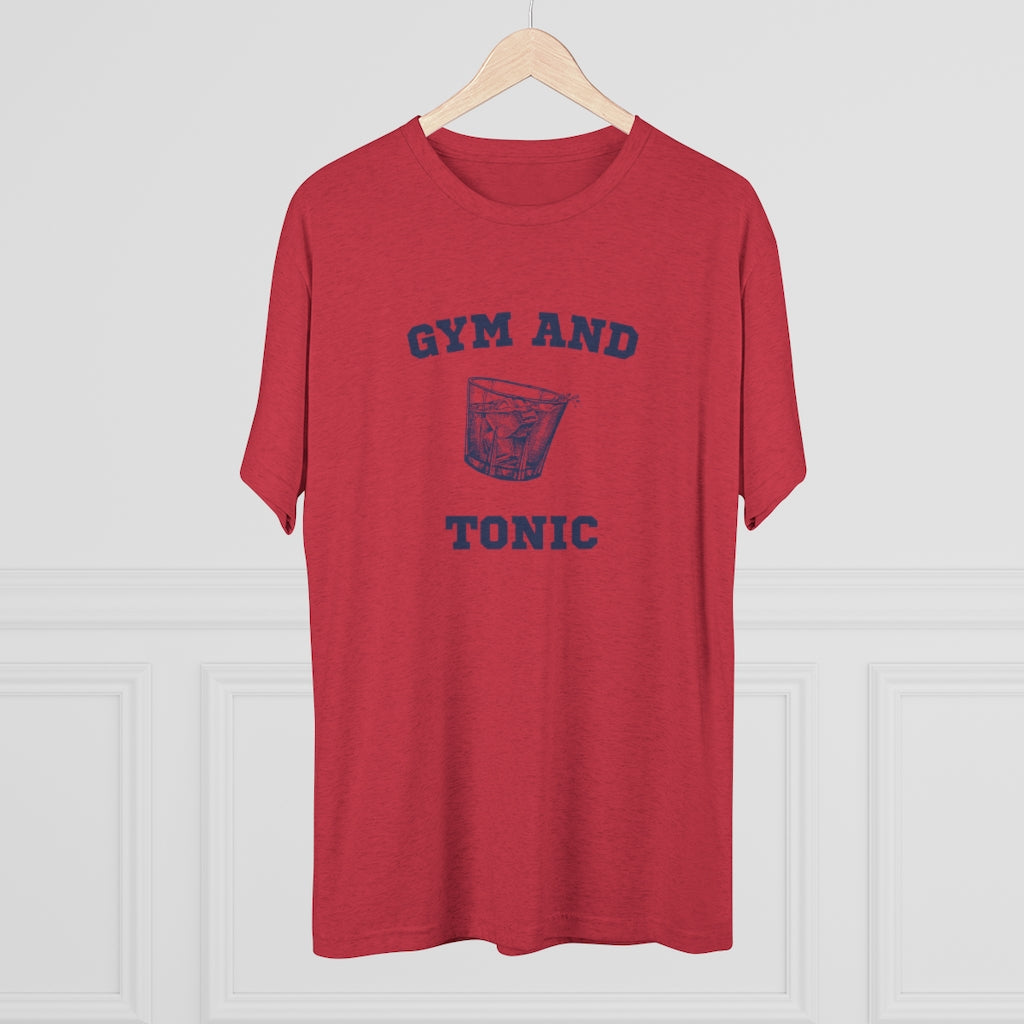 Gym and Tonic Tri-Blend Crew Tee