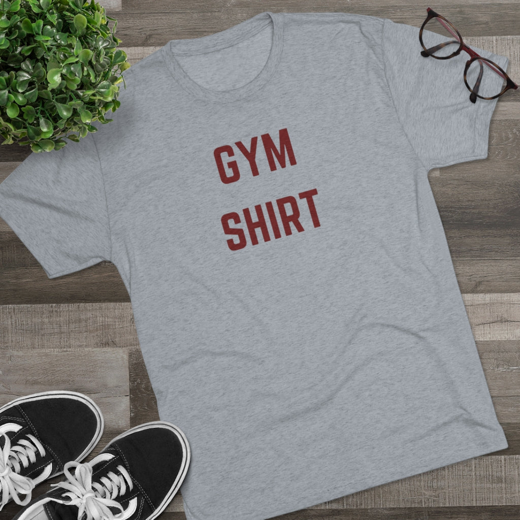 Gym Shirt - Men's Tri-Blend Crew Tee