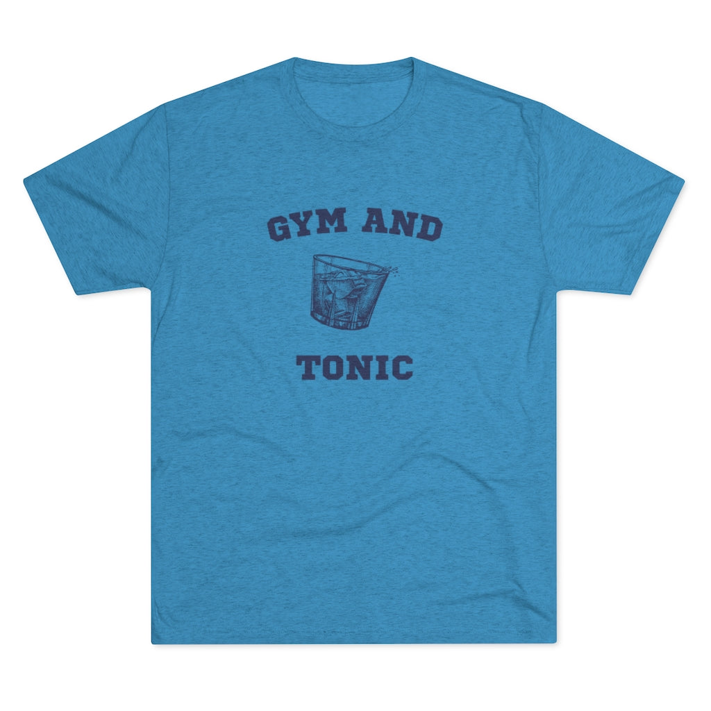 Gym and Tonic Tri-Blend Crew Tee