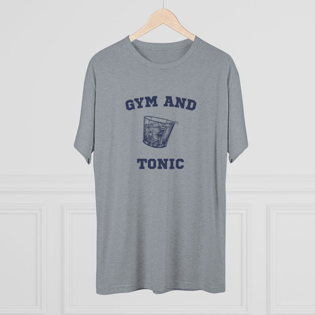 Gym and Tonic Tri-Blend Crew Tee