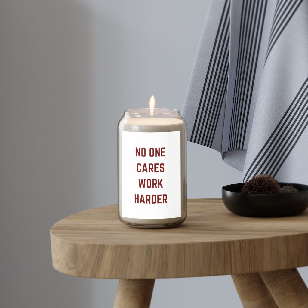 No One Cares Work Harder Aromatherapy Candle, 13.75oz