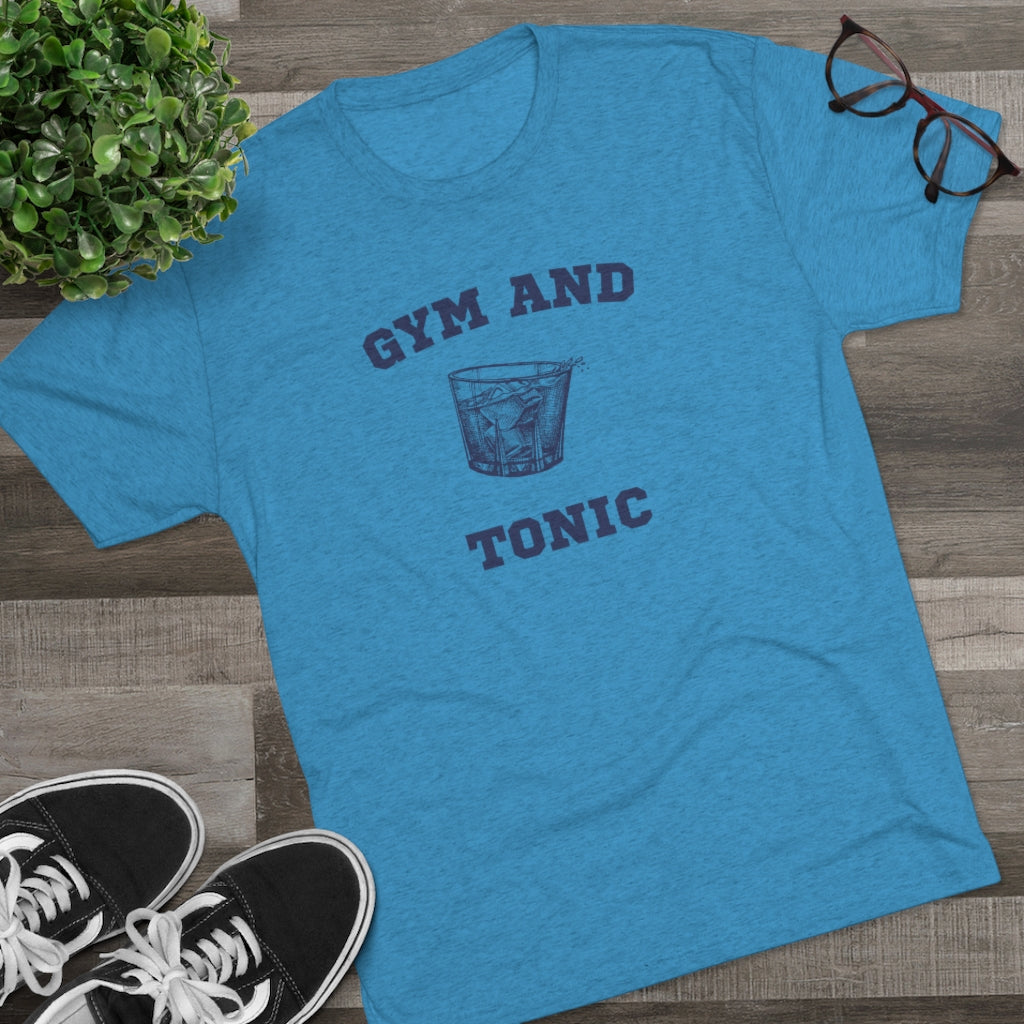 Gym and Tonic Tri-Blend Crew Tee